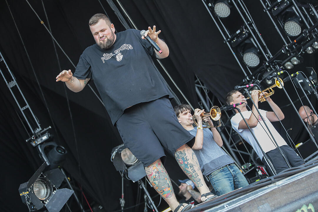 So rocken Feine Sahne Fischfilet auf Rock im Park 2019