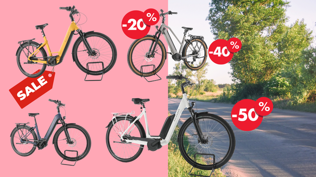 Gro&szlig;er Sale bei Rebike mit Mega-Rabatten