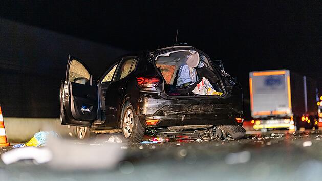 Schwerer Unfall auf der A6
