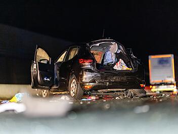 Schwerer Unfall auf der A6