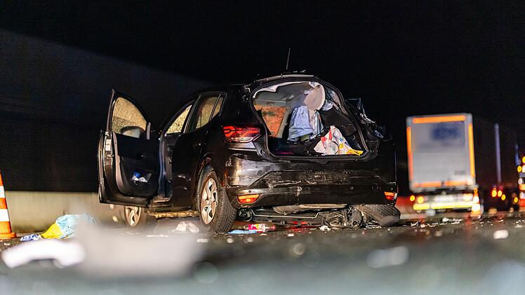 Schwerer Unfall auf der A6