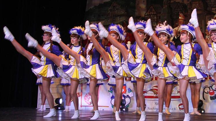 Die Erste Kulmbacher Showtanzgarde zeigte einen beeindruckenden Auftritt. Foto: Sonja Adam