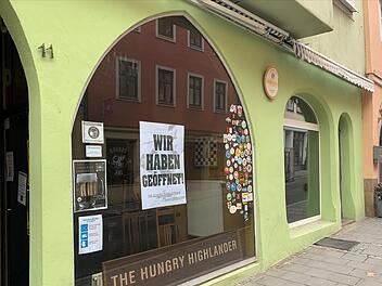 Seit nunmehr 24 Jahren gibt es den "Hungry Highlander" in der Steingasse in Coburg.
