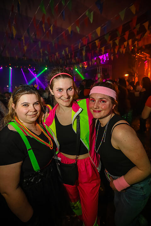 Beste Partystimmung in der Stadthalle
