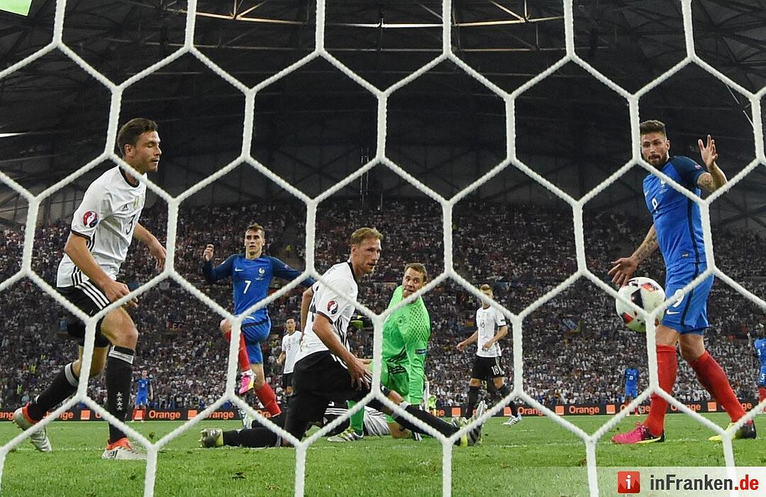 e bittere Niederlage der Deutschen