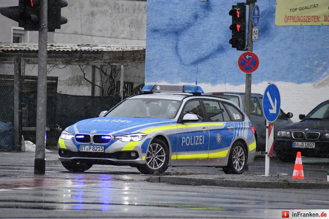 Berliner Ring in Bamberg gesperrt