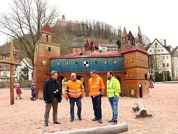 Kulmbach: Burgspielplatz bereit für Familien - neuer Standort "gut angenommen"
