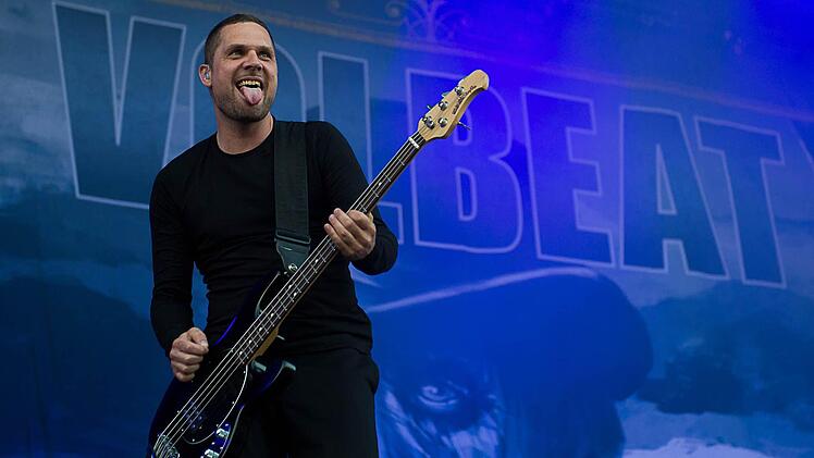 Der Auftritt von Volbeat. Foto: Tobias Köpplinger