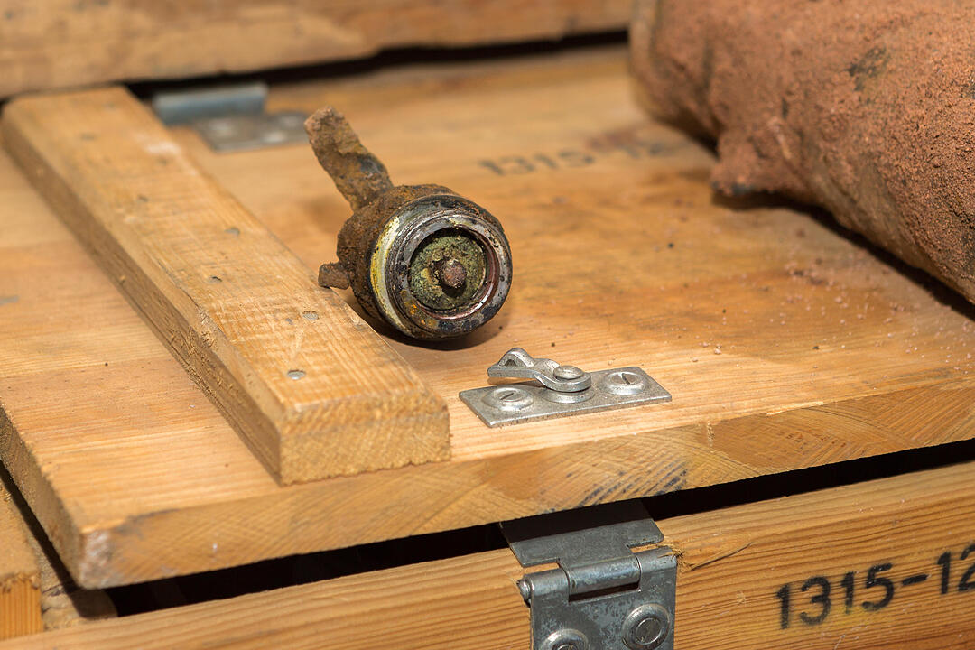 Kampfmittelfund aus dem Zweiten Weltkrieg in Fürth gefunden