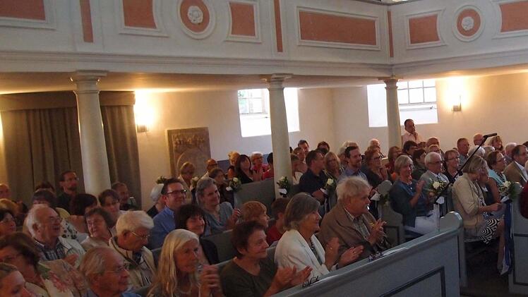 Impressionen von der Ahorner Serenade mit dem Collegium musicum Coburg unter Leitung von Thomas EhrleFoto: Jochen Berger