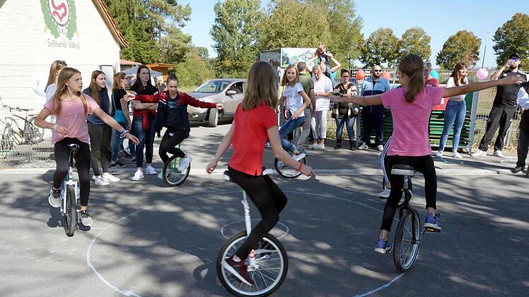 Vorführung der Soli.