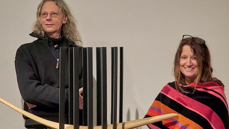 Anja Harms und Eberhaard MüllerFries stellen im Kunstverein Coburg aus. Eröffnet wird die Ausstellung am Samstag, 5. März.Foto: privat
