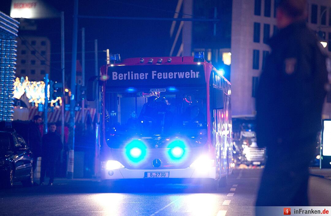 Möglicher Anschlag mit Lastwagen auf Weihnachtsmarkt