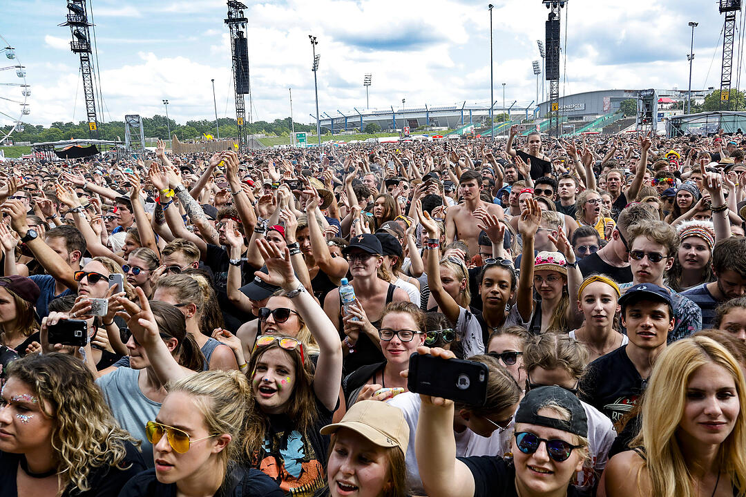 Milky Chance bei Rock im Park 2018