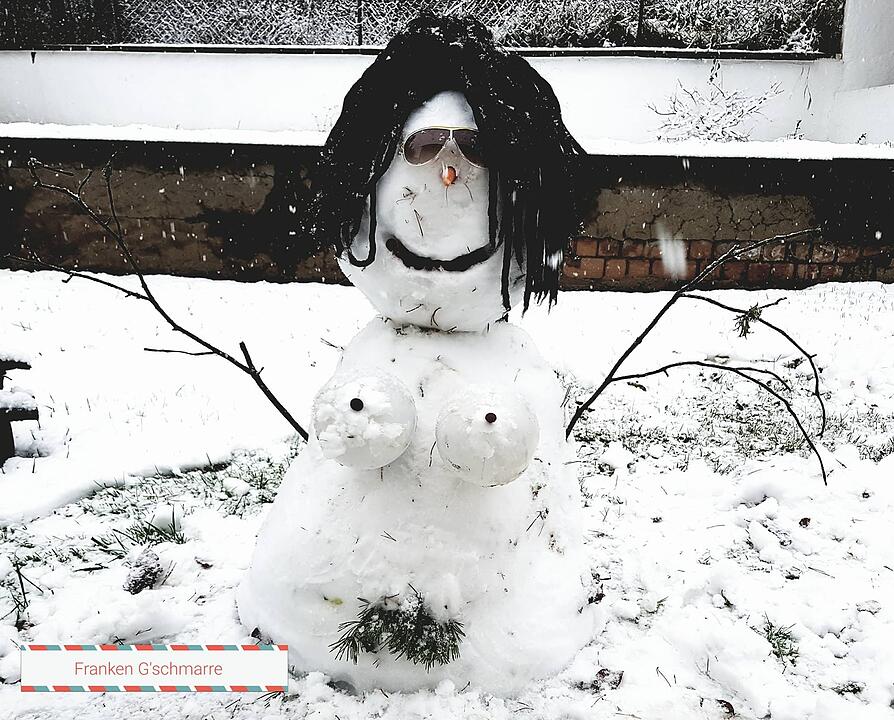 Leserbilder: Der erste Schnee in Franken