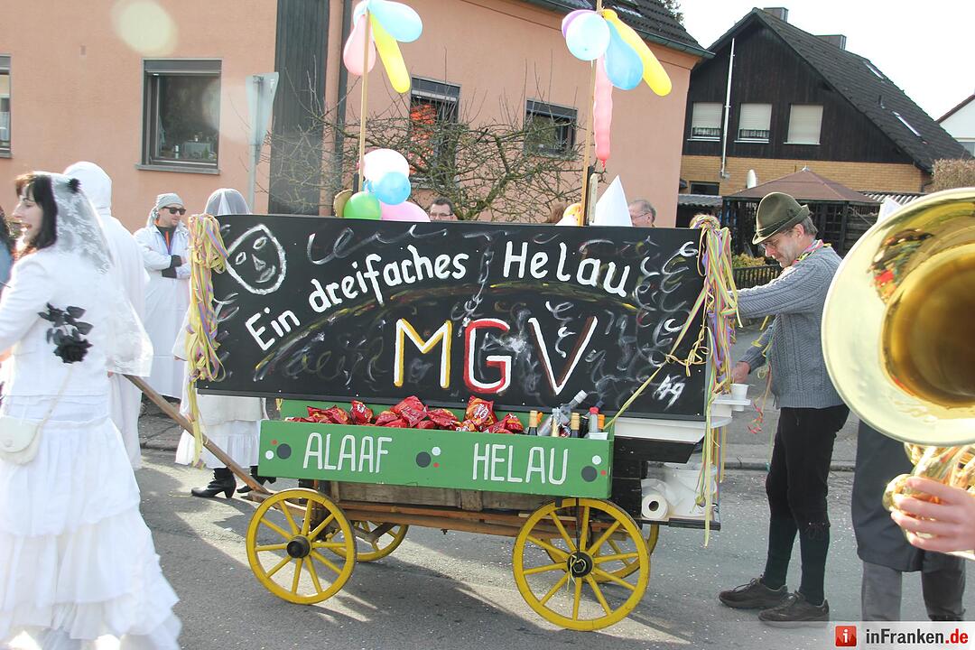 Faschingszug Oberhaid 2016