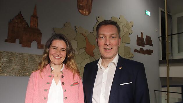 Sabine Sitter (CSU) und Christoph Vogel (FW) gehen in die Stichwahl ums Landratsamt in Main-Spessart.  Foto: Holger Steiger