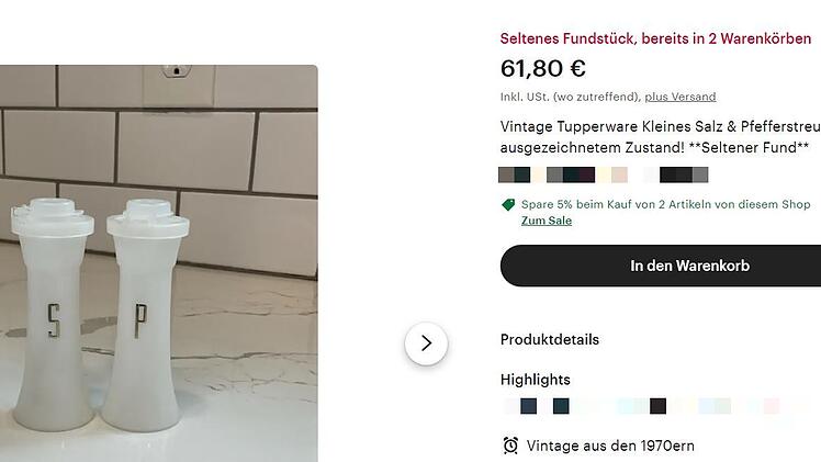 Hast du noch alte Tupperware im Schrank? Diese 5 Produkte können viel Geld bringen
