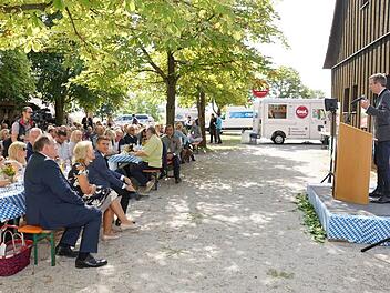 Politischer Frühschoppen der CSU  im Kosbacher Stadl Pascale ferry
