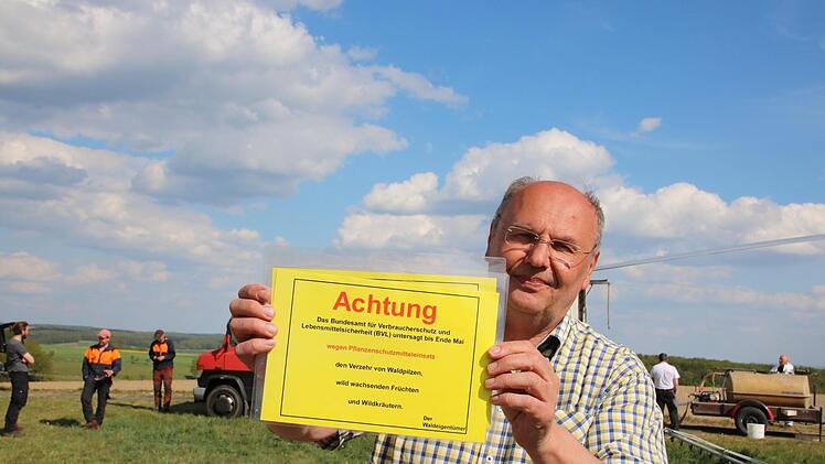 Bernhard Zürner weist auf Einschränkungen hin. Foto: Ralf Ruppert