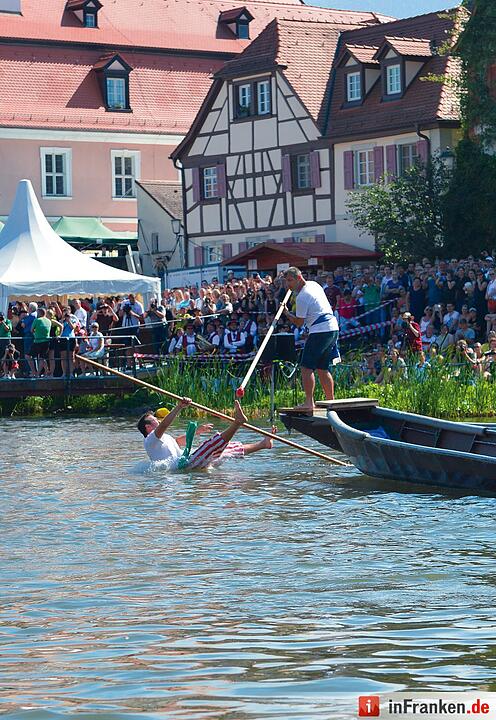 Sandkerwa 2016: So war das Fischerstechen