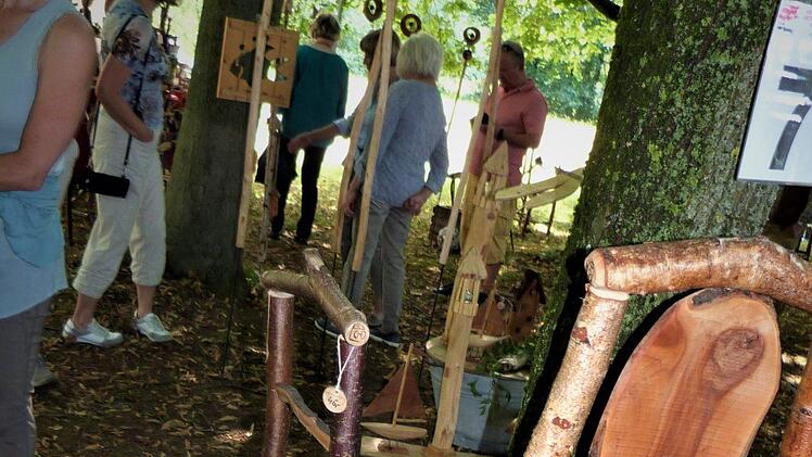 Impressionen von der Kunst- und Gartenmesse. Foto: Werner Reißaus