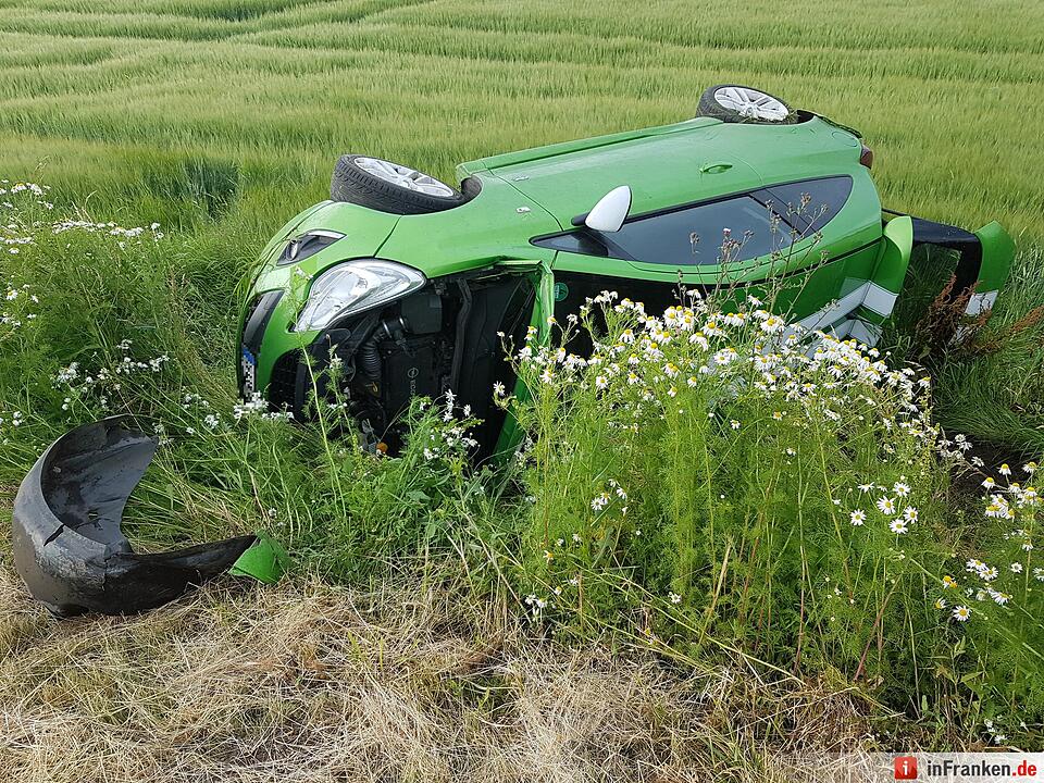 Schwerer Unfall auf B173 bei Köditz