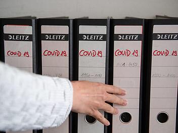 Das Kontaktpersonen-Management am Kulmbacher Gesundheitsamt läuft sehr gut. Symbolfoto: Marijan Murat/dpa