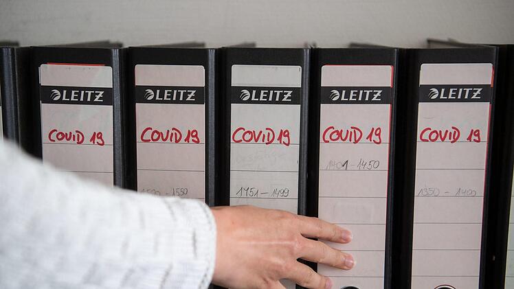 Das Kontaktpersonen-Management am Kulmbacher Gesundheitsamt läuft sehr gut. Symbolfoto: Marijan Murat/dpa