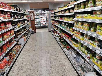 Supermarkt: Rewe-Filiale