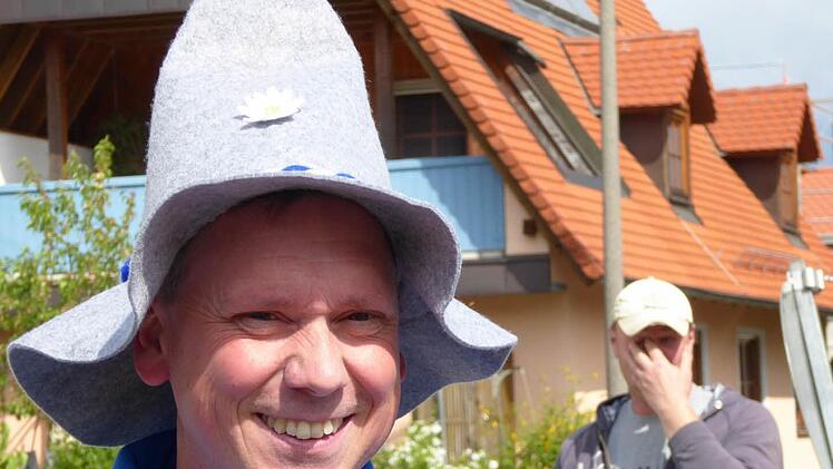 Sven packte kräftig mit an - obwohl er Geburtstag hatte.