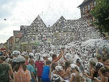 Eine Schaumparty am Marktplatz wird das Fest abschließen. Foto: privat