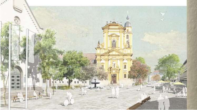 Kitzingen: Königsplatz neu gestalten - Bürger können Meinungen zu Umbauplänen äußern