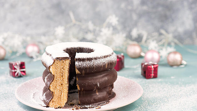 Saftiger Baumkuchen: Leckerer Klassiker f&uuml;r die Weihnachtszeit