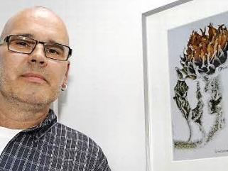 Stephan Hummel mit seinem Siegerbild "Die Wintersonne" in der Kategorie "Naturschönheiten".  Archivfoto: Matthias Hoch