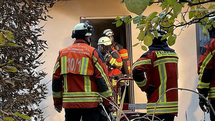 Feuerwehreinsatz in Heroldsberg