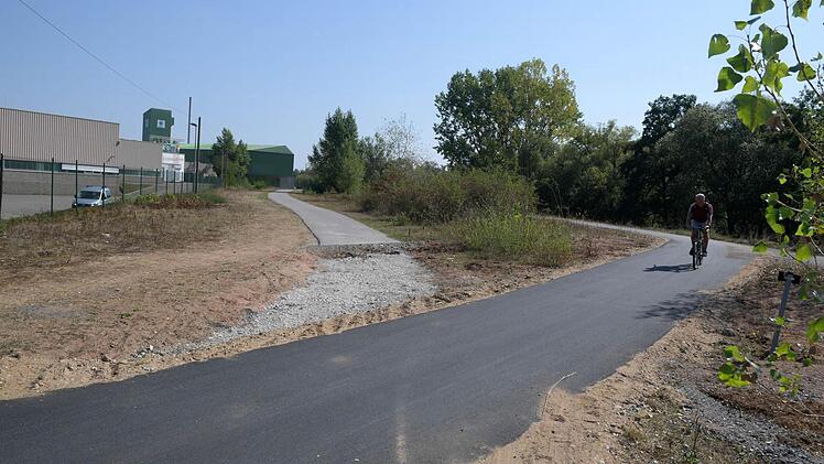 Ein doppelter Radweg im Bamberger Nordwesten wirft Fragen auf.  Foto: Ronald Rinklef