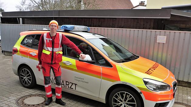 Julian Zeilner ist leidenschaftlich gerne Notarzt.  Foto: privat