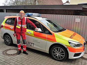 Julian Zeilner ist leidenschaftlich gerne Notarzt.  Foto: privat