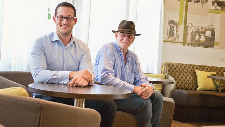 Die Inhaber Gregor (32) und Dieter Kunzmann (69).