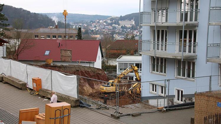 Blick auf die Baustelle. Foto: Ralf Ruppert