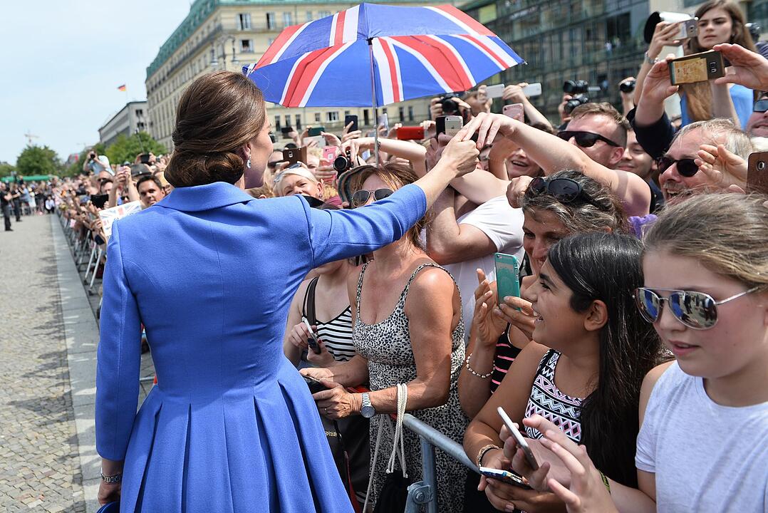 Prinz William und Herzogin Catherine besuchen Berlin