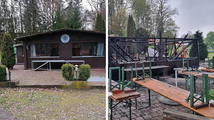 Lichtenfels: Nach verheerendem Brand in Hundesport-Vereinshaus -  Ursache wahrscheinlich geklärt