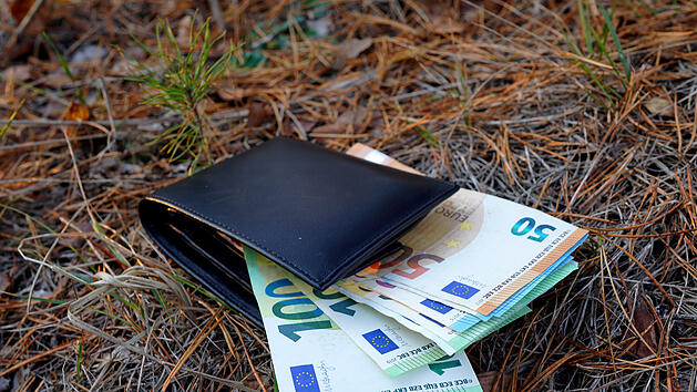 Geld finden, Geldbeutel, Finderlohn, Meldepflicht, Euro, Geldbeutel