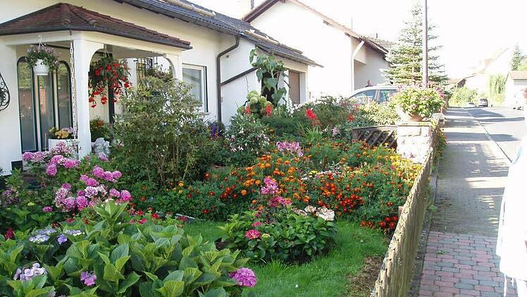 ... oder vom Garten von Margarete Feuerstein...