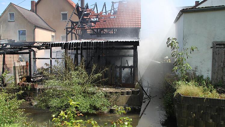 Großbrand in Hutschdorf Foto: Andreas Schmitt