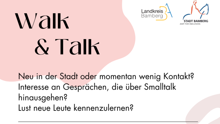 Landratsamt Bamberg berichtet &uuml;ber ersten "Walk & Talk"-Treff - die n&auml;chsten Termine