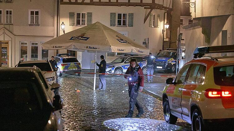 Schüsse in Innenstadt von Ansbach