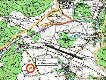 Diese Pläne aus dem Jahr 2007 für einen Verkehrslandeplatz bei Gossenberg könnten bald wieder aus der Schublade geholt werden. Foto: CT-Archiv