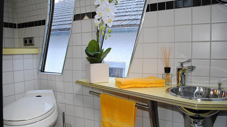 Das Bad ist luxuriös ausgestattet. Foto: Sonja Adam